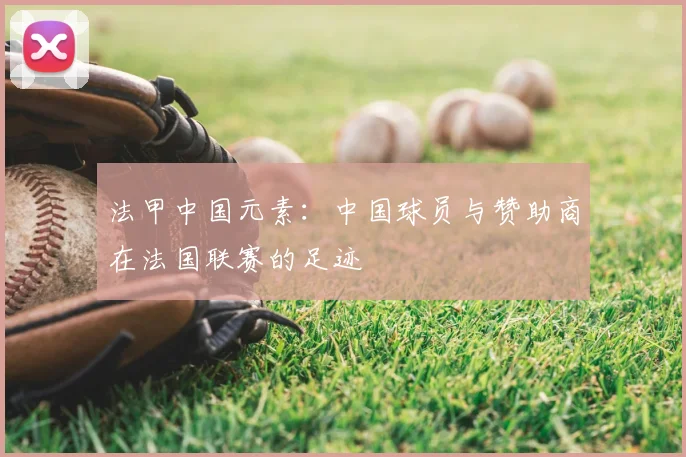 法甲中国元素:中国球员与赞助商在法国联赛的足迹