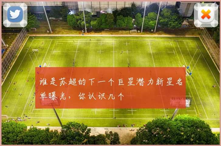 谁是苏超的下一个巨星潜力新星名单曝光,你认识几个